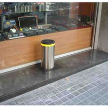 Automatizaciones Tecons, S.L. bolardo gris metálica 